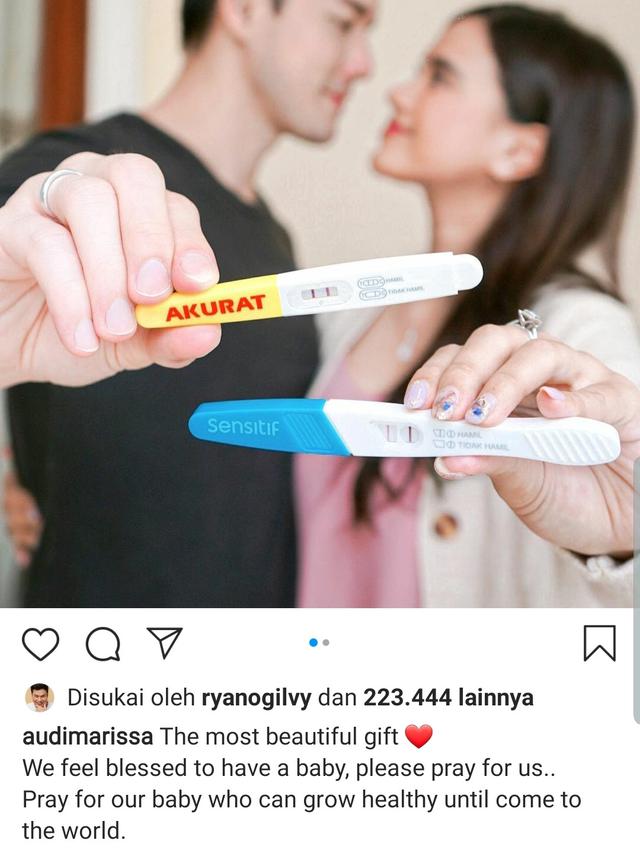 Unggahan Audi Marissa. (Foto: Instagram @audimarissa)