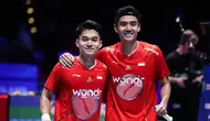 Ganda putra Indonesia&nbsp;Leo Rolly Carnando/Bagas Maulana lolos ke final All England setelah mengalahkan rekannya Sabar Karyaman Gutama/Moh Reza Pahlevi Isfahani. Leo/Bagas menang&nbsp;21-14, 17-21, dan 21-15&nbsp;i Utilita Arena Birmingham, Birmingham, Inggris, Minggu (16/3) dini hari WIB.&nbsp;(foto: PBSI)
