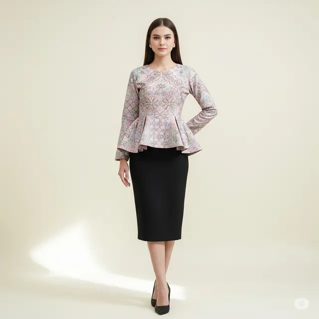 9 Model Batik Wanita Lengan Panjang untuk Kondangan yang Elegan dan Stylish
