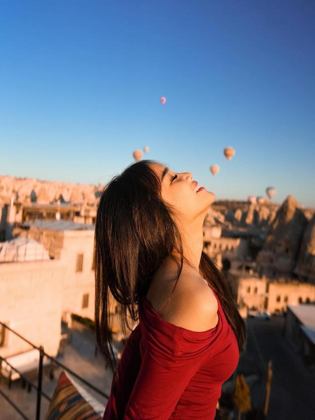 Potret Fuji di Cappadocia (Sumber: Instagram/fuji_an)