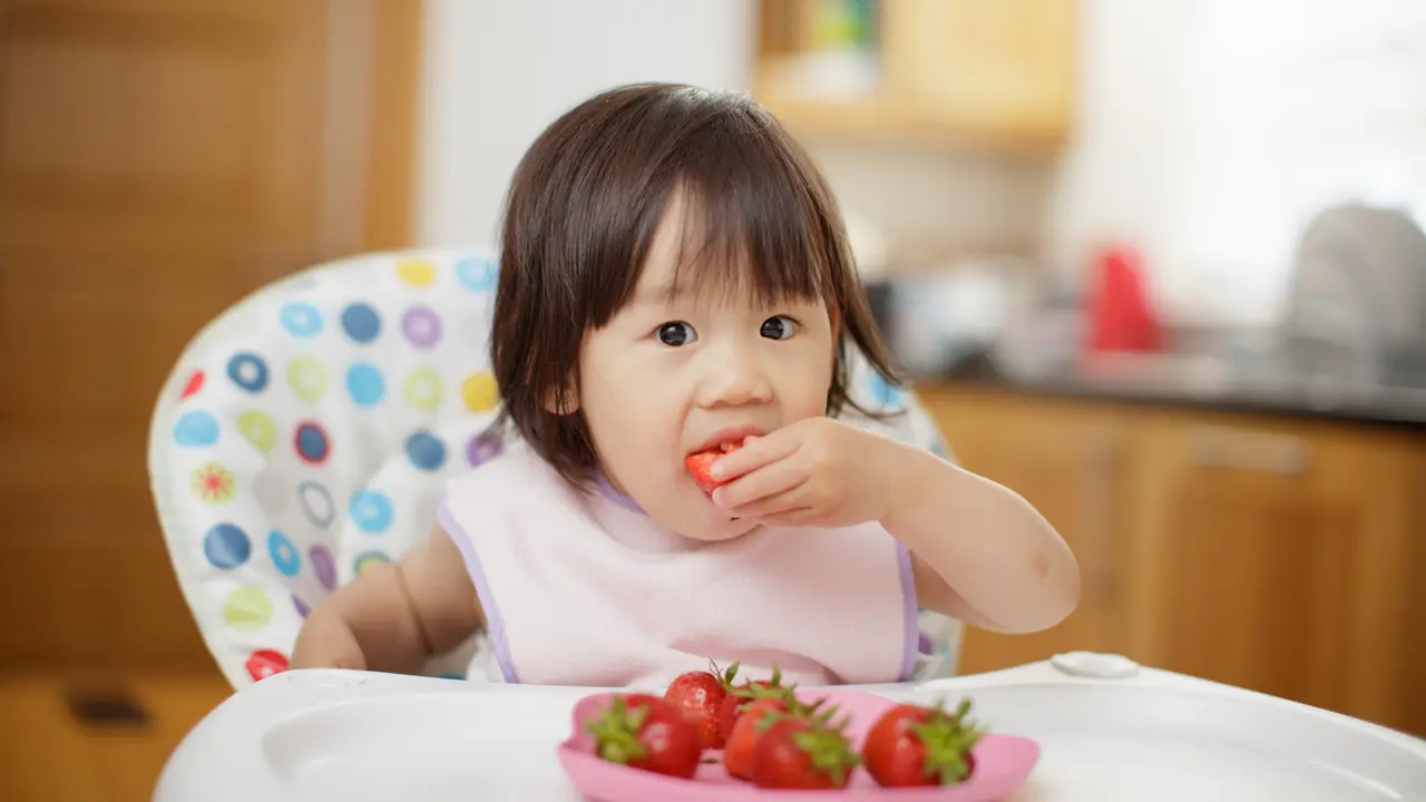 anak makan
