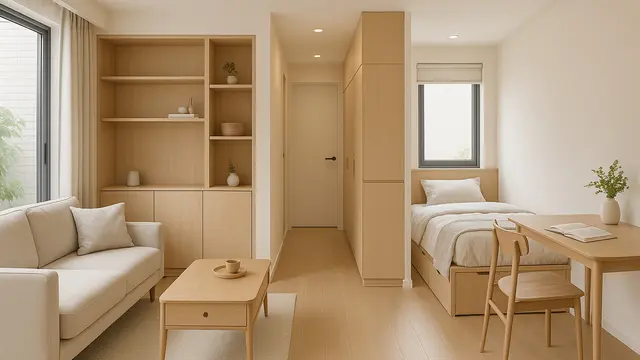 Cara Membuat Rumah Minimalis 6x9 Meter Terlihat Lega/ Ilustrasi gambar AI