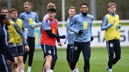 Para pemain nantinya tidak akan bergabung secara bersamaan. Mereka dijadwalkan datang dalam waktu berbeda, tergantung jumlah menit bermain di level klub sepanjang musim. (AFP/Paul Ellis)