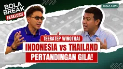 EKSKLUSIF! Bola Break: Teeratep Winothai Kenang Duel Sengit Indonesia vs Thailand di Piala AFF 2008