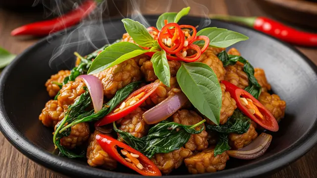 Tumis Tempe Kemangi