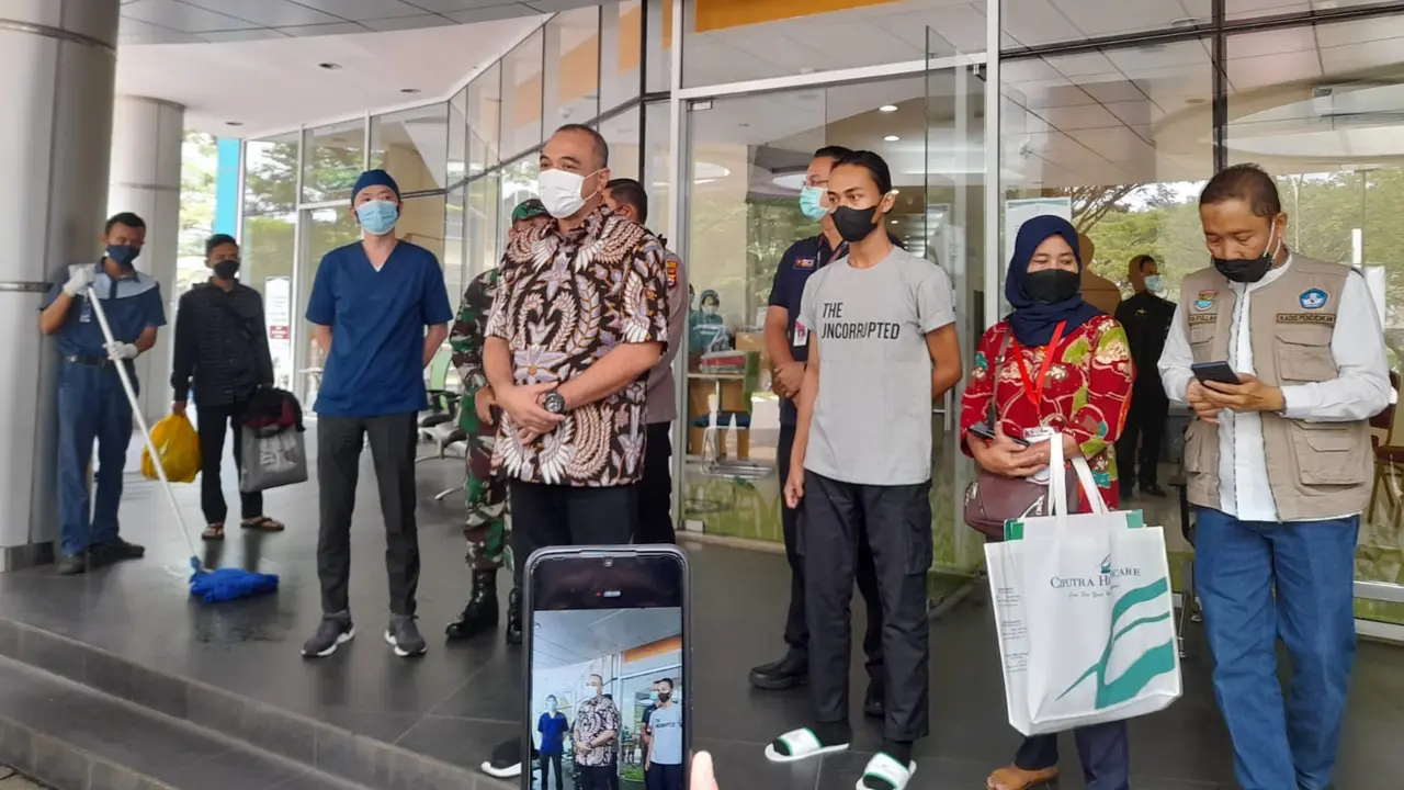 Mahasiswa yang dibanting polisi di Tangerang sudah diizinkan pulang dari RS