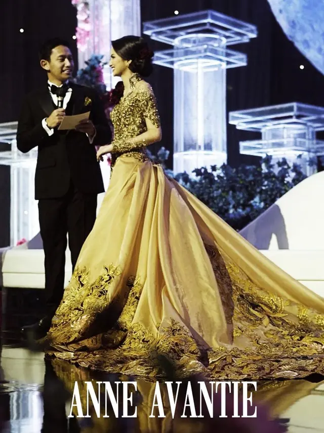 8 Momen Resepsi Pernikahan Belva Devara dan Sabrina Anggraini, Mewah Banget