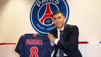 Leandro Paredes resmi menjadi pemain PSG. (dok. PSG)