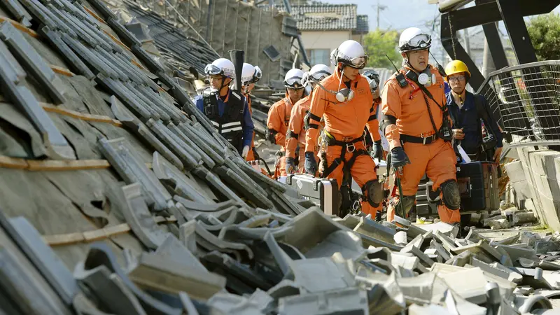 20160415-Gempa Dahsyat Goyang Jepang, 9 Orang Tewas-Jepang