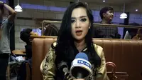 Tiara Dewi saat ditemui di Premier film Warkop DKI reborn di Grand Indonesia, Jakarta, Jumat (2/9/2016)