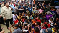 Prabowo ke Pengungsi Banjir: Hunian Tetap Sudah Kita Siapkan, Tapi Butuh Waktu