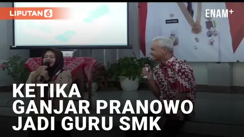 VIDEO: Ganjar Pranowo Mengajar di SMK 1 Binangun Cilacap