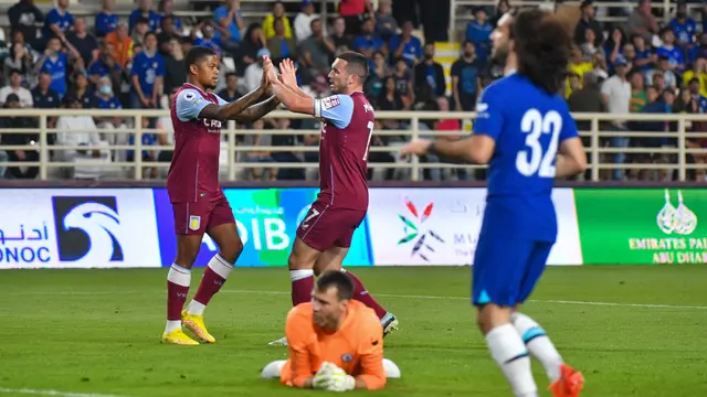 Chelsea Tumbang dari Aston Villa di Laga Uji Coba