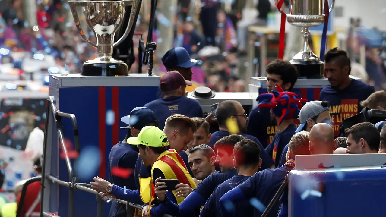 Barcelona Juara, La Liga
