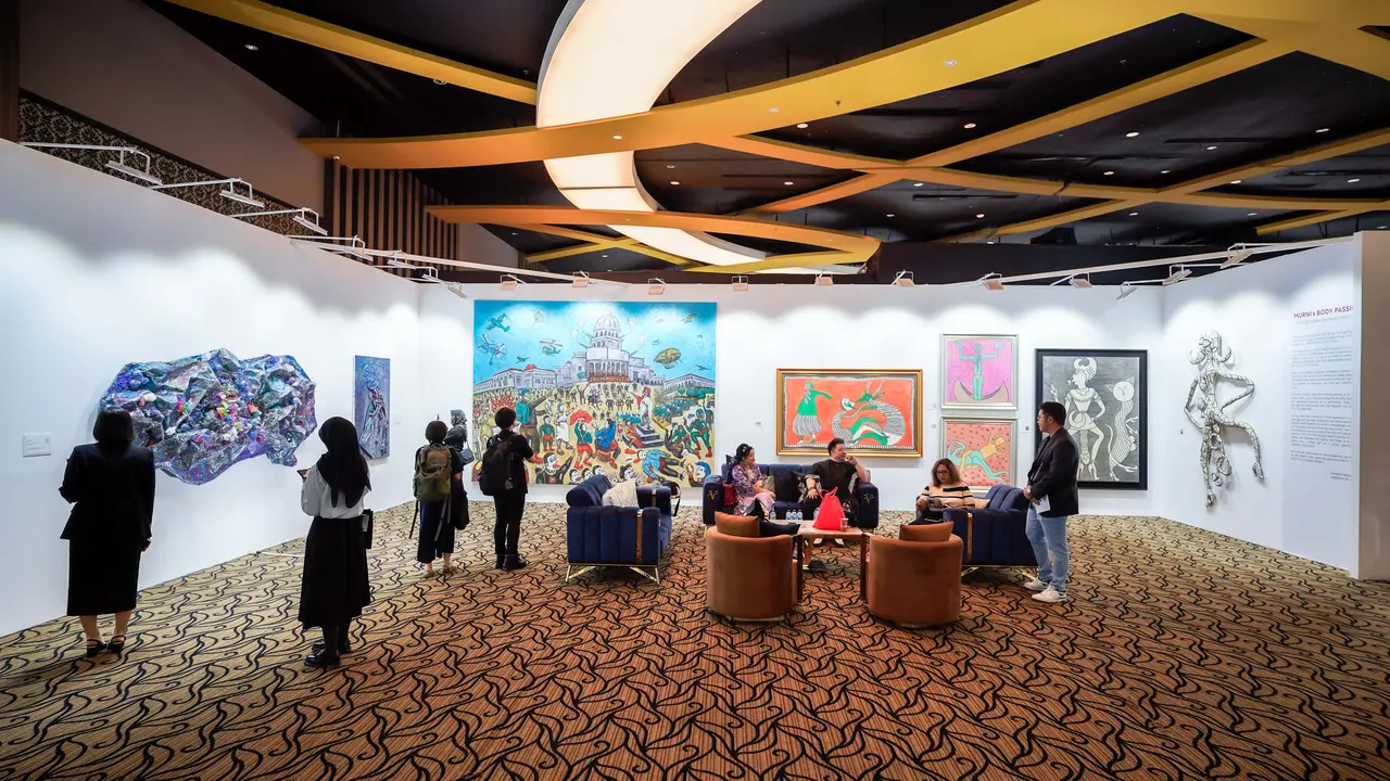 Ilustrasi pameran ArtMoments 2025/ArtMoments