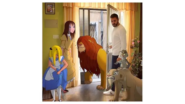 Pria Ini Edit Fotonya Bak Hidup Bersama Karakter Disney, 8 Hasilnya Mengagumkan
