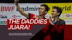 Berita video ganda putra Indonesia, Mohammad Ahsan / Hendra Setiawan menjadi juara di Kejuaraan Dunia 2019 setelah pada partai final mengalahkan pasangan Jepang, Takuro Hoki / Yugo Kobayashi