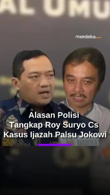 Polda Metro Blak-blakan Alasan Ciduk Roy Suryo & Dokter Tifa Terkait Kasus Ijazah Jokowi