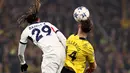 PSG bermain imbang 1-1 dengan Borussia Dortmund. (FRANCK FIFE / AFP)