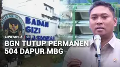 BGN Tutup Permanen 504 Dapur MBG
