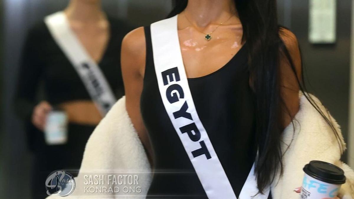 Potret Cantik Logina Salah, Miss Universe Mesir Pertama yang Curi Perhatian