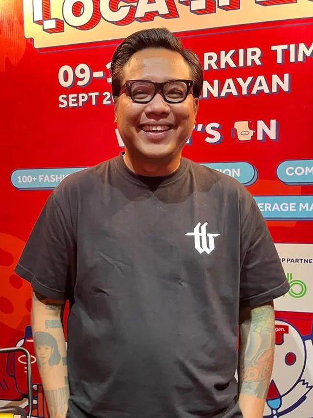 [Fimela] Gofar Hilman di konferensi pers Local Fest 2022