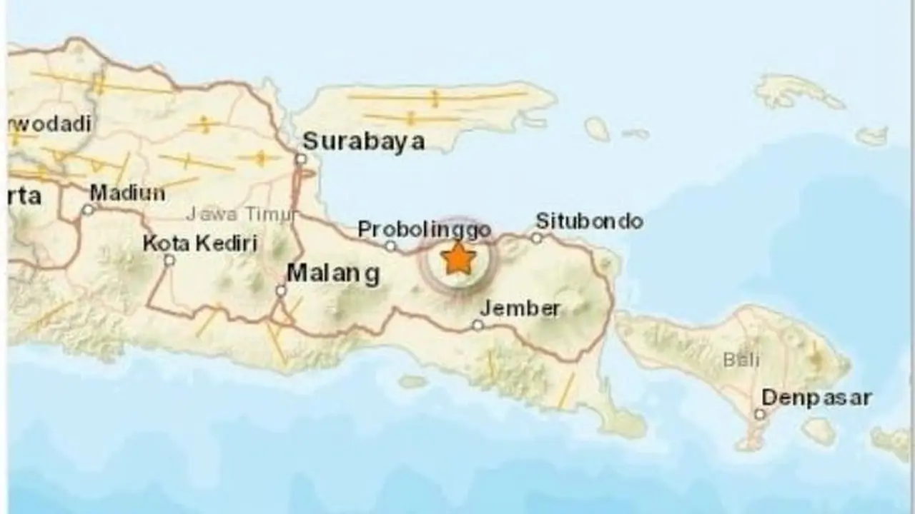 Gempa berkekuatan 4,1 SR guncang Kabupaten Probolinggo (Istimewa)