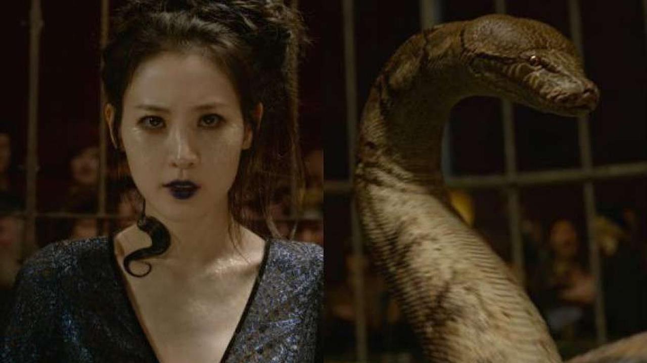 Sosok ular sakti Nagini dalam film Fantastic Beats, The Crimes of Grindelwald menuai kritik luas (AFP)