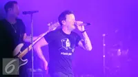 Penampilan Simple Plan di Soundrenaline 2016. (Ferry Noviandi/Liputan6.com)