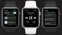 Aplikasi Spotify mandiri di Apple Watch. Dok: appleinsider.com