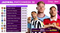 Jadwal Laga Terakhir Liga Inggris 2022-23 Live Vidio Minggu 28 Mei : Aston Villa vs Brighton, Brentford vs Manchester City