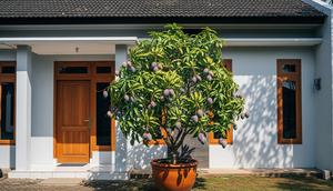 Tabulampot Mangga Irwin (Mangga Ungu)  (Foto:AI)