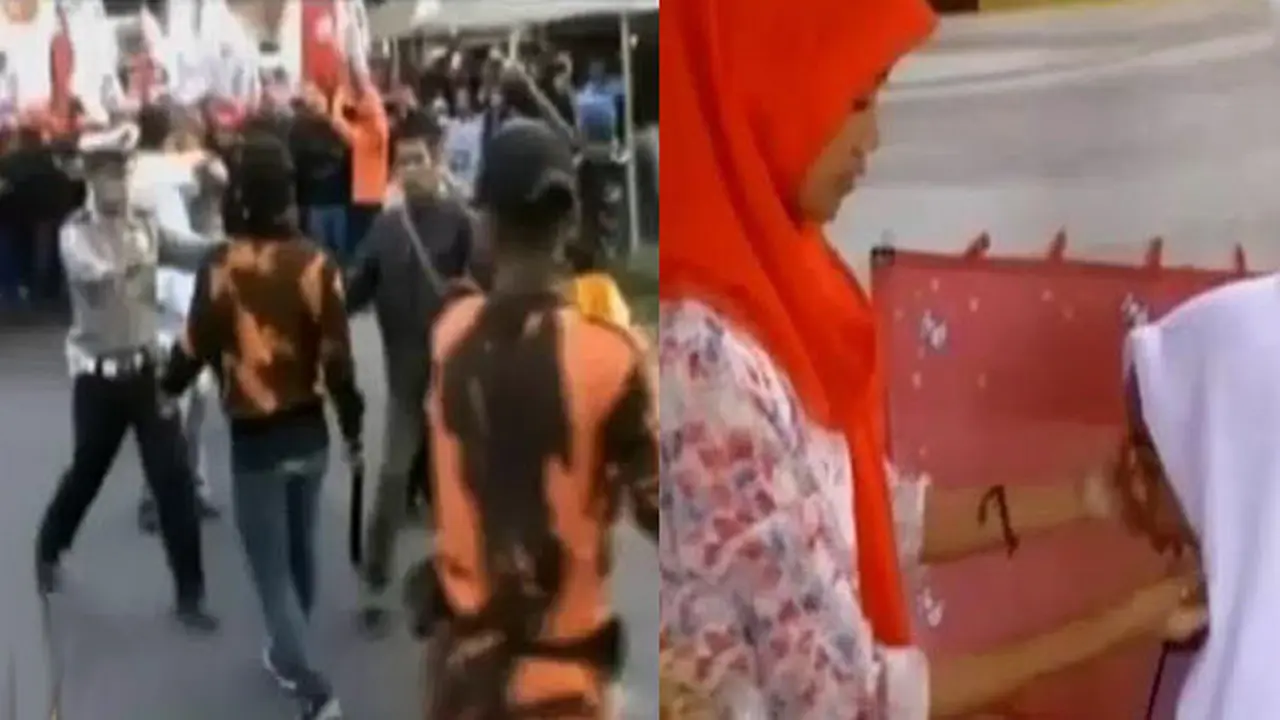 Unjuk Rasa Karyawan Bentrok hingga Jilbab Kartun Untuk Anak
