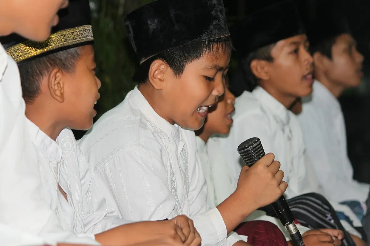 Ilustrasi santri