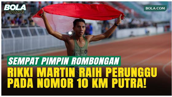Rikki Simbolon Dominan, Akhirnya Raih Perunggu di 10.000m SEA Games 2025