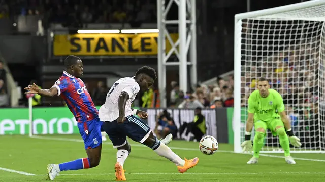 Foto: Debut Manis Arsenal saat Lawan Crystal Palace, Gabriel Martinelli Cetak Gol Perdana di Liga Inggris 2022 / 2023