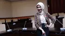 Fraksi Partai Kebangkitan Bangsa menggelar diskusi 'Pancasila Hidup Kita'. Beberapa selebriti hadir termasuk Zaskia Gotik yang belum lama ini diduga hina lambang Negara, lewat candaan bebek nungging. (Adrian Putra/Bintang.com) (Adrian Putra/Bintang.com)