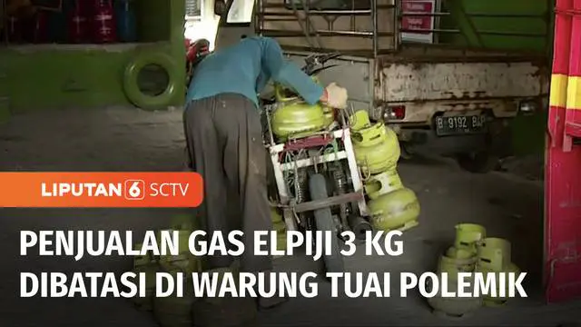 Rencana pemerintah membatasi penjualan gas elpiji 3 kilogram di warung kecil menuai polemik. Sebagian warga menilai kebijakan ini mempersulit mereka untuk membeli gas elpiji 3 kilogram.