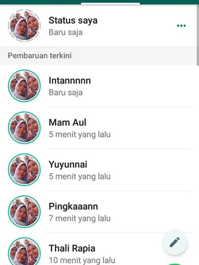 6 Status WhatsApp Circle Pertemanan Ini Jadi Tanda Kekompakan, Satu Visi