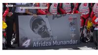 Momen Mengheningkan Cipta untuk Afridza Munandar (Sumber: YouTube/MotoGP)
