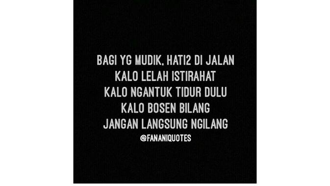 Meme mudik lebaran (Sumber: Instagram/bangmeds)