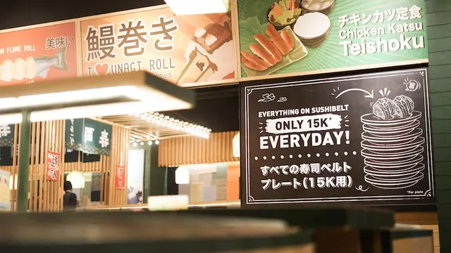 Makan sushi bisa liburan ke Jepang