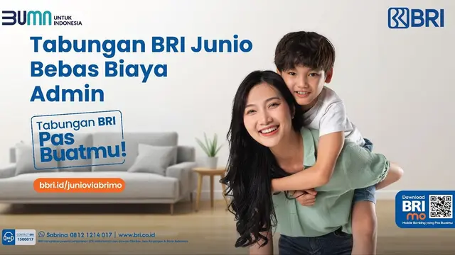 Atur Biaya Pendidikan Anak, Simpan THR dengan Tabungan BRI Junio yang Bebas Biaya Admin!