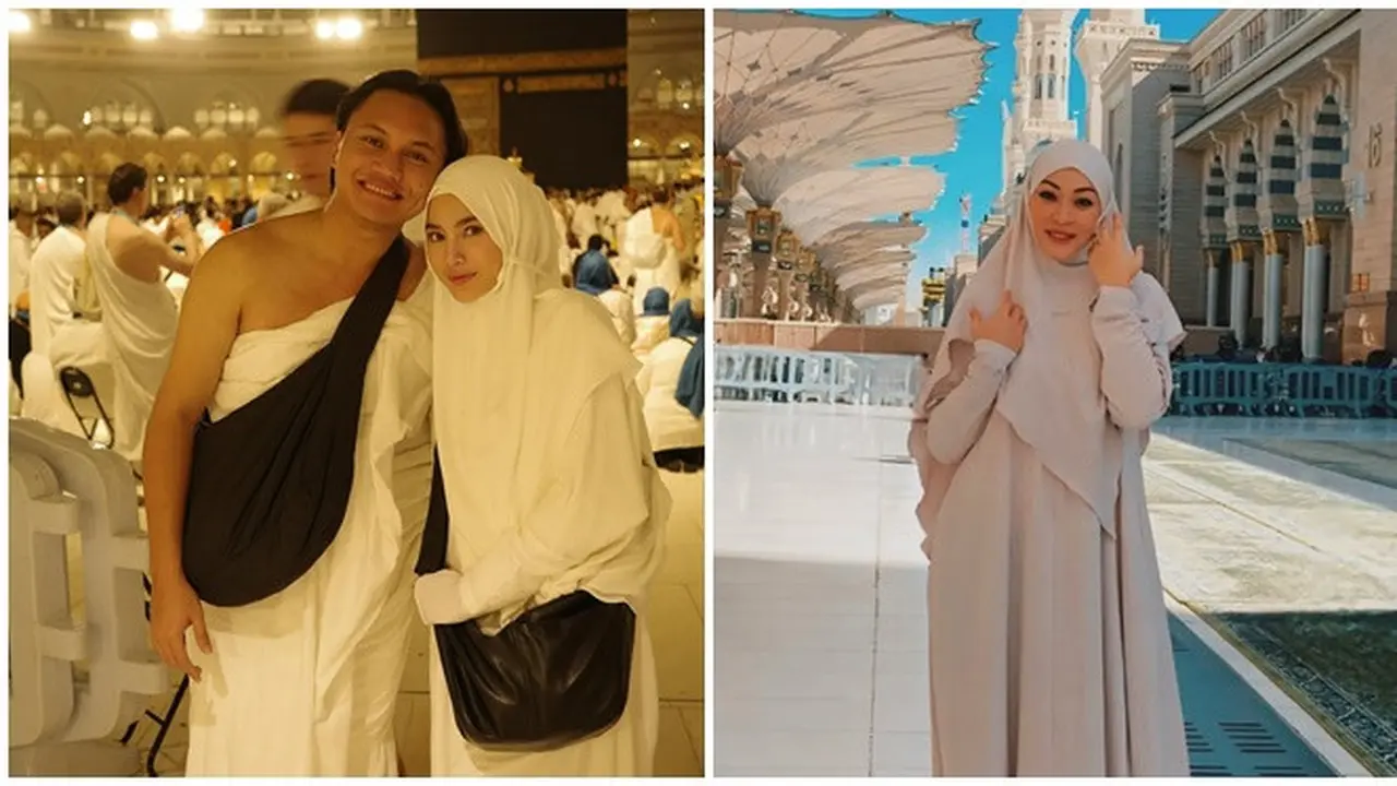 Potret 6 Artis Mualaf Jalani Ibadah Umroh, Jadi Perjalanan Tak Terlupakan