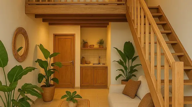 Inspirasi Rumah Subsidi dengan Mezzanine/AI