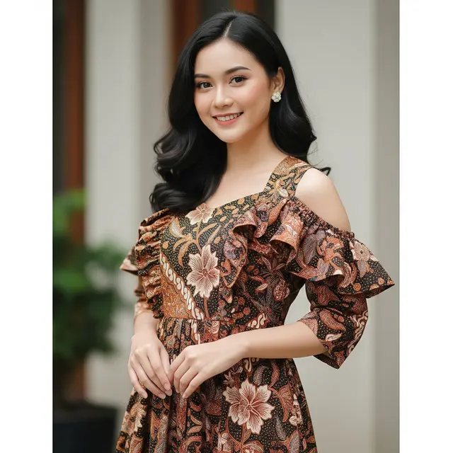 Model Batik Wanita Sabrina. Foto: Gemini