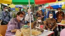 Menko Bidang Ekonomi Airlangga Hartarto mengatakan program Kartu Prakerja mampu membangkitkan semangat masyarakat untuk berwirausaha tanpa pandang usia di masa pandemi. (Liputan6.com/HO/Askrindo)