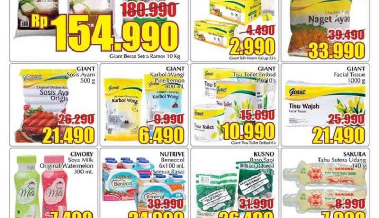 Belanja Aneka Kebutuhan Rumah Tangga Di Giant Ekpres ...