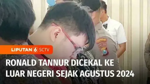 VIDEO: Diduga Kabur ke Luar Negeri, Keberadaan Ronald Tannur Belum Diketahui