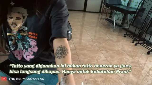 7 Potret Tato di Tangan Aurel dan Azriel Hermansyah, Bikin Ashanty Ngamuk